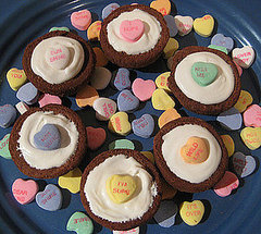 Bite of Love: I Heart You Brownie Cupcakes Bite of Love: I Heart You Brownie Cupcakes