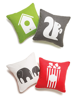Ecotot: Green Boodalee Pillows Ecotot: Green Boodalee Pillows