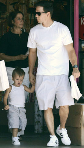 Michael Wahlberg Copies Daddy's Style Michael Wahlberg Copies Daddy's Style