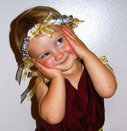 ECOWEEN: Old Bridesmaid's Dress Fit For a Lil Princess