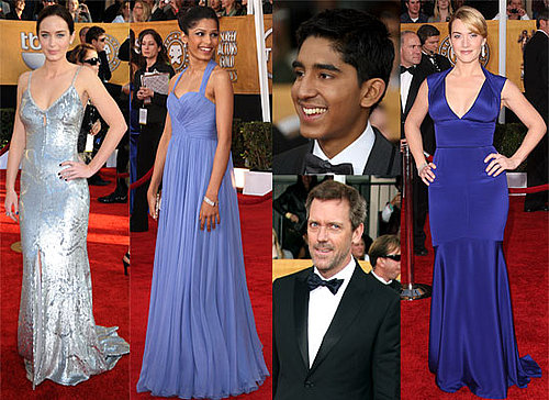 Photos of Kate Winslet, Emily Blunt, Freida Pinto, Dev Patel, Hugh Laurie & More at the SAG Awards, Plus All The Winners