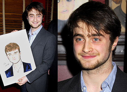 Photos of Daniel Radcliffe Receiving His Portrait For Equus on Broadway at Sardi's, Quotes About Robert Pattinson and the Obamas