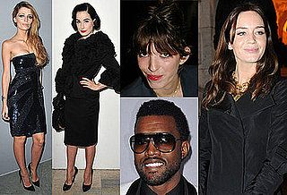 Photos of Lou Doillon, Emily Blunt, Kanye West, Mischa Barton, Dita Von Teese at Paris Haute Couture Shows
