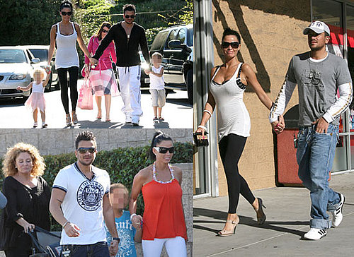 Photos of Jordan aka Katie Price, Peter Andre, Junior, Harvey and Princess Tiiaami in LA
