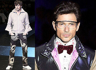 Photos of Kylie Minogue's Boyfriend Andres Velencoso on Catwalk at Valencia Fashion Week