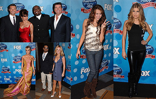Pictures of Carrie Underwood, Fergie, Miley Cyrus and Geri Halliwell Arriving at Idol Gives Back