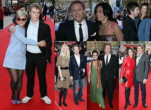 Daniel Craig, Alfie Allen, Lily Allen, Noel Gallagher and Claudia Schiffer at Flashbacks of a Fool UK Premiere