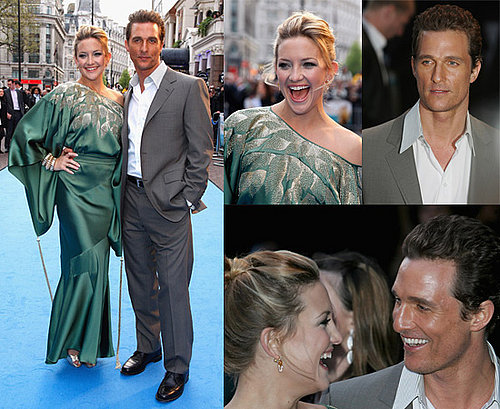 Kate Hudson and Matthew McConaughey at the London Premiere of Fool's Gold