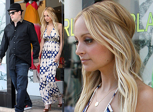 Nicole Richie And Joel Madden Out Shopping In Los Angeles