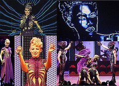 Kylie Minogue Starts Her KYLIEX2008 Tour In Paris