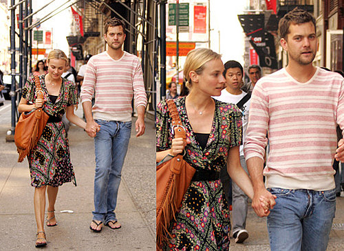 Joshua Jackson and Diane Kruger in New York as Shutter is Released in the UK