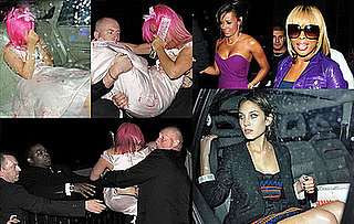 Lily Allen Is Carried To Her Car, And Other Departures From The 2008 Glamour Women Of The Year Awards
