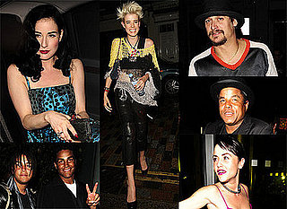 Dita Von Teese, Agyness Deyn And The Jacksons Party Together In London