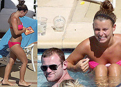 Photos Of Wayne Rooney And Coleen McLoughlin Sunning Themselves On Their Las Vegas Honeymoon Following Their "Tasteful" Wedding