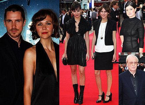Photos Of Christian Bale, Maggie Gyllenhaal, Michael Caine, Alexa Chung, Daisy Lowe, Kelly Osbourne At The Dark Knight Premiere
