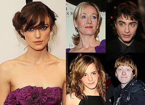 Photos Of Keira Knightley, Daniel Radcliffe, Emma Watson, Rupert Grint And J K Rowling As They Make Forbes' Top Earners List