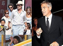 Photos Of Brad Pitt, Pax Jolie-Pitt, Maddox Jolie-Pitt and George Clooney At The 2008 Venice Film Festival Photos Of Brad Pitt, Pax Jolie-Pitt, Maddox Jolie-Pitt and George Clooney At The 2008 Venice Film Festival