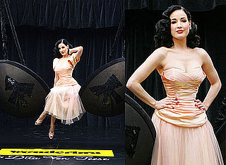 Photos Of Dita Von Teese Promoting Her New Wonderbra Lingerie Range In London