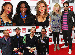 Full List Of Winners and Photos From 2008 Q Awards Featuring Sugababes, The Ting Tings, Coldplay, Meat Loaf,
