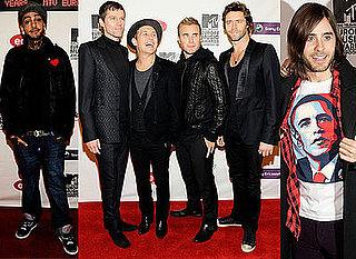 Photos Of The Men On The Red Carpet At The 2008 MTV Europe Music Awards, Take That, Jared Leto, Travis McCoy, Tokio Hotel etc