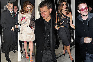 Photos Of Party For Darfur With George Clooney, Matt Damon, Scarlett Johansson, Cindy Crawford, Bono, and Many More