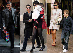 Photos Of David and Victoria Beckham, Katie Holmes, Tom Cruise Out In New York Photos Of David and Victoria Beckham, Katie Holmes, Tom Cruise Out In New York