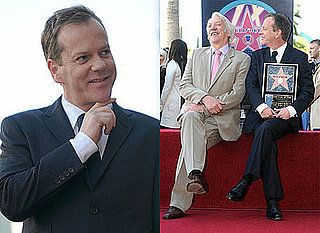 Photos of Kiefer Sutherland Receiving a Star on the Hollywood Walk of Fame With His Father Donald Sutherland