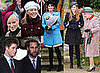 Photos Of Prince William With a Beard, Prince Harry plus the Royal Family on Christmas Day in Sandringham