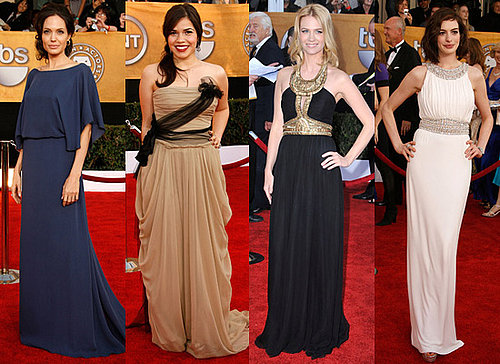 Grecian Dresses at Screen Actors Guild Awards 2009