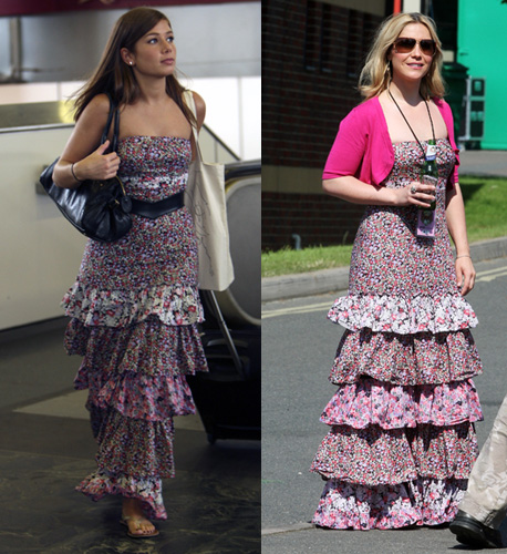 Who Wore it Better? Tierred Floral Dress