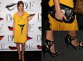 Look for Less: Leighton Meester at DVF