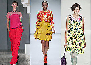 Spring 2009 London Fashion Week, Christopher Kane, Eley Kishimoto, Trend Alert, Neon Pastels