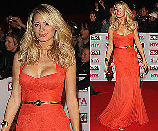 Tess Daly, Temperley London, 2008 National Television Awards,