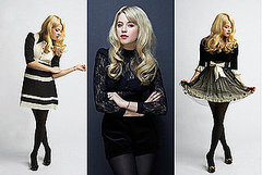 Images of Peaches Geldof for PPQ, 2008 Autumn, Selfridges