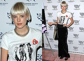 Photos of Agyness Deyn at The Humane Society Party, New York