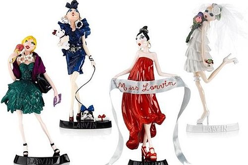 Alber Elbaz Creates Lanvin Porcelain Figures
