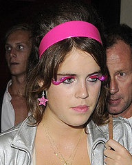 Photo of Princess Eugenie Leaving Kitt Club London with Pink Flase EyeLashes and Pink Hair Band Love or Hate?