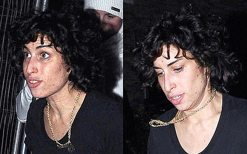 Photos of Amy Winehouse With Latest Hair Style Perm in Camden Looking For Husband Blake