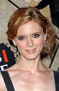Photo of Actress Emilia Fox Promoting Charles Worthington Time Defying Anti-Ageing Hair Care Range
