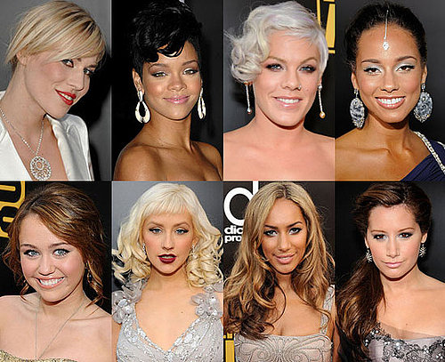 Celebrity Beauty at the 2008 AMA's American Music Awards