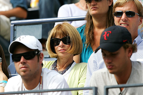 Anna Wintour, Andre Leon Talley Share a Little (Tennis) Love Anna Wintour, Andre Leon Talley Share a Little (Tennis) Love