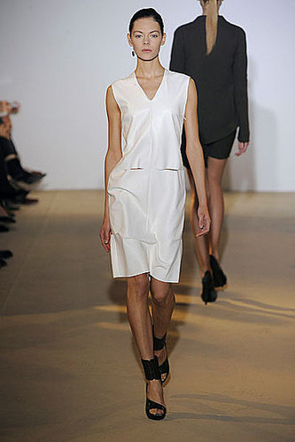Raf Simons Sees the Benefits of Fringe for Jil Sander Spring 2009 Raf Simons Sees the Benefits of Fringe for Jil Sander Spring 2009