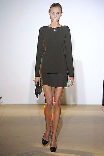 Raf Simons Sees the Benefits of Fringe for Jil Sander Spring 2009 Raf Simons Sees the Benefits of Fringe for Jil Sander Spring 2009
