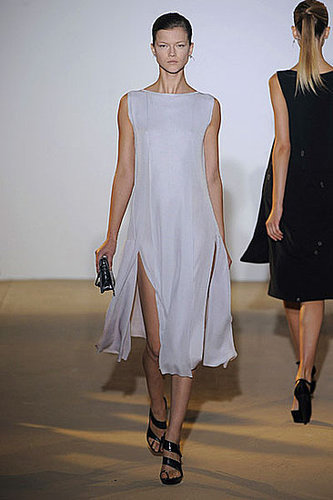 Raf Simons Sees the Benefits of Fringe for Jil Sander Spring 2009 Raf Simons Sees the Benefits of Fringe for Jil Sander Spring 2009