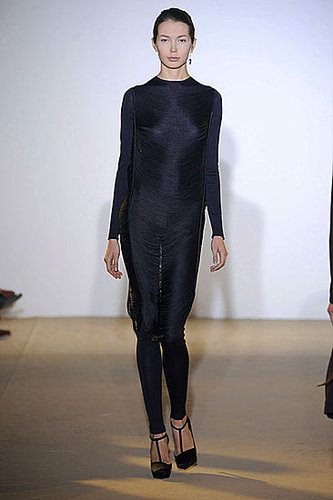 Raf Simons Sees the Benefits of Fringe for Jil Sander Spring 2009 Raf Simons Sees the Benefits of Fringe for Jil Sander Spring 2009
