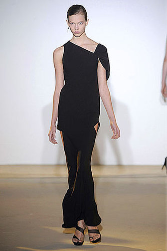 Raf Simons Sees the Benefits of Fringe for Jil Sander Spring 2009 Raf Simons Sees the Benefits of Fringe for Jil Sander Spring 2009