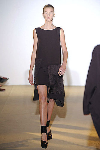 Raf Simons Sees the Benefits of Fringe for Jil Sander Spring 2009 Raf Simons Sees the Benefits of Fringe for Jil Sander Spring 2009