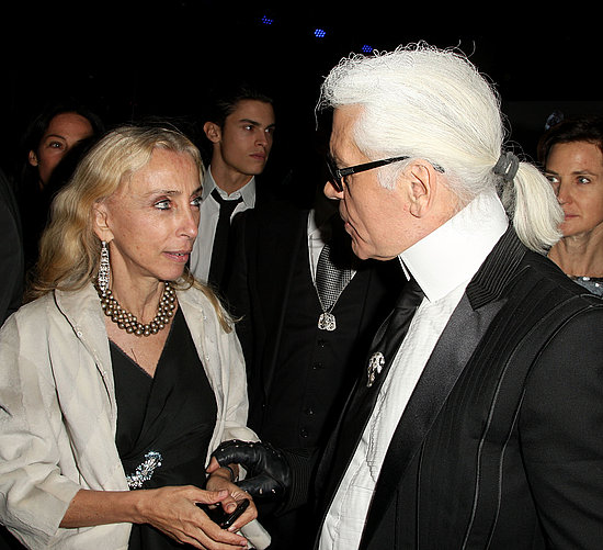 Franca Sozzani, Karl Lagerfeld.