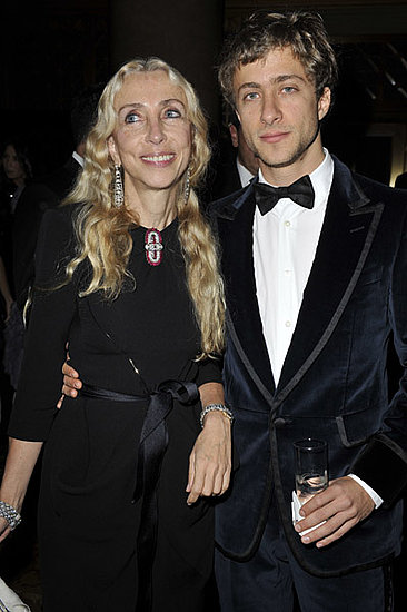 Franca Sozzani and son Francesco Carrozzini. Franca Sozzani and son Francesco Carrozzini.