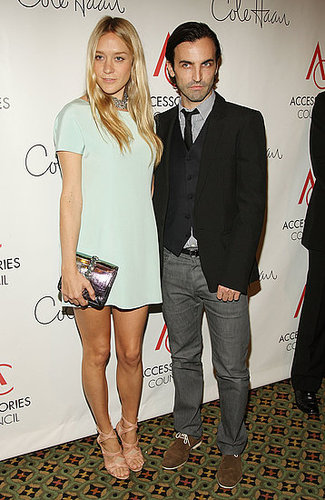 Chloe Sevigny in Balenciaga and Nicolas Ghesquiere. Chloe Sevigny in Balenciaga and Nicolas Ghesquiere.